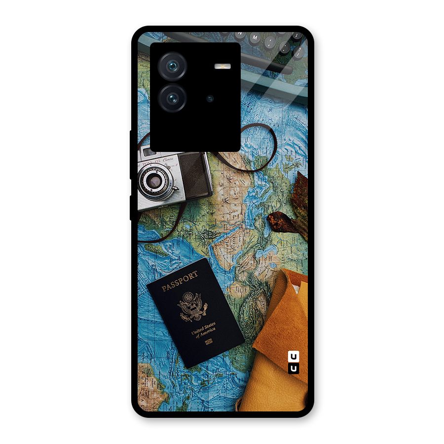 Travel Essentials Glass Back Case for Vivo iQOO Neo 6 5G