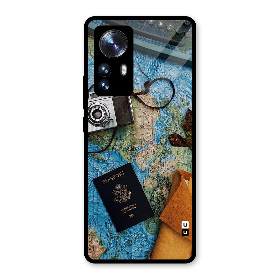 Travel Essentials Glass Back Case for Xiaomi 12 Pro