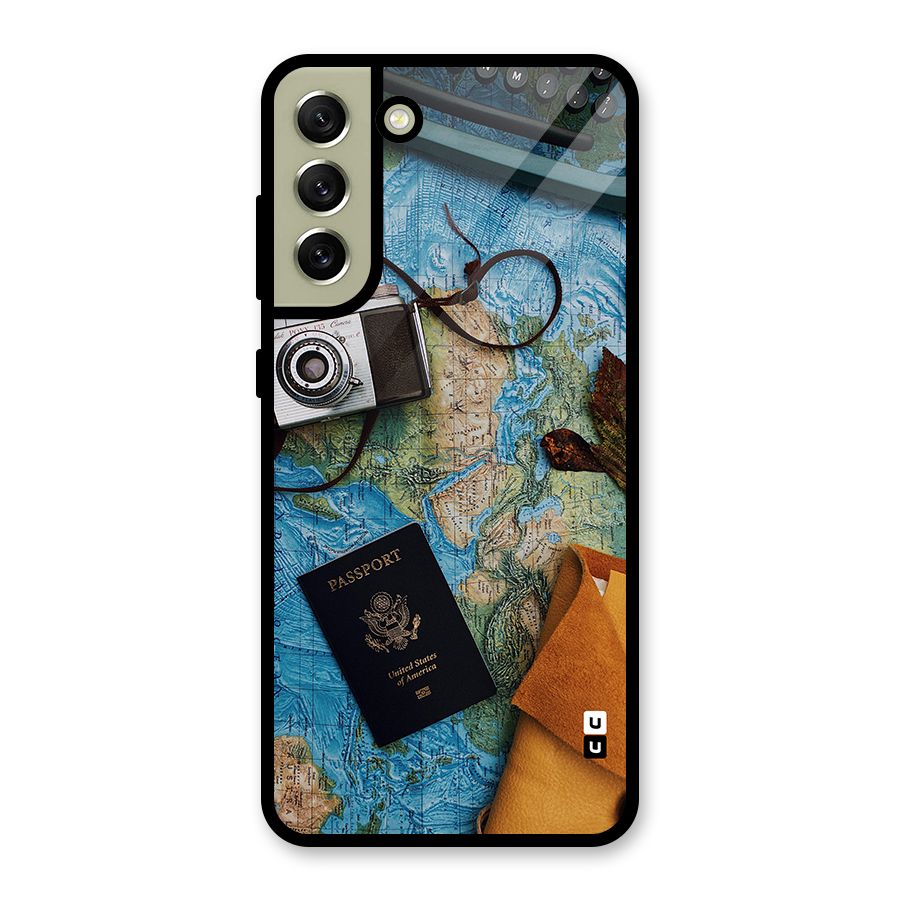 Travel Essentials Metal Back Case for Galaxy S21 FE 5G (2023)