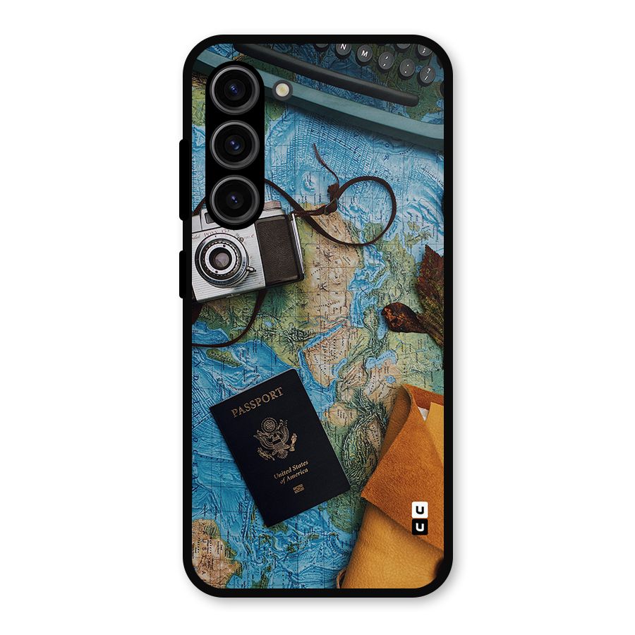 Travel Essentials Metal Back Case for Galaxy S23