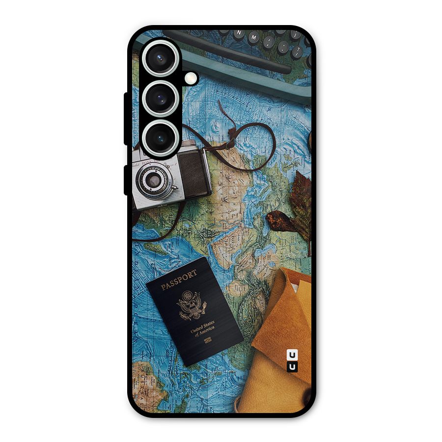 Travel Essentials Metal Back Case for Galaxy S23 FE