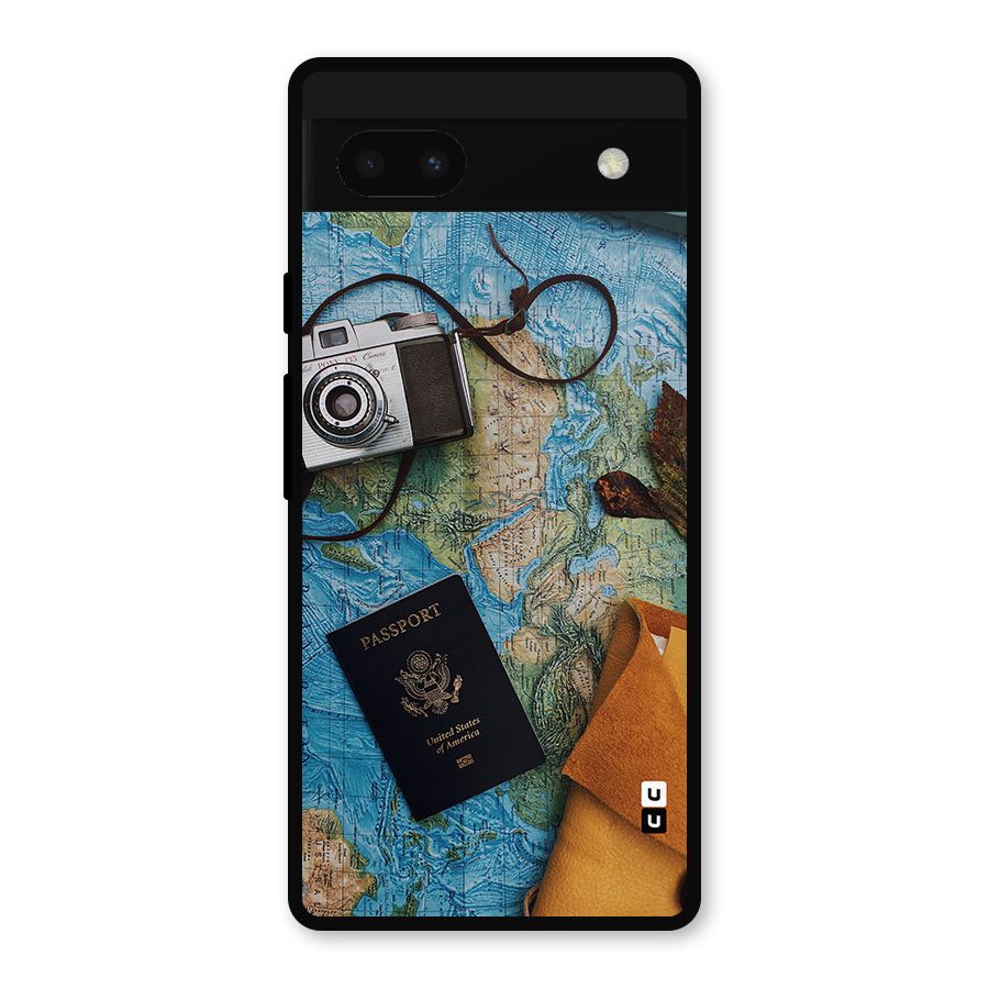 Travel Essentials Metal Back Case for Google Pixel 6a