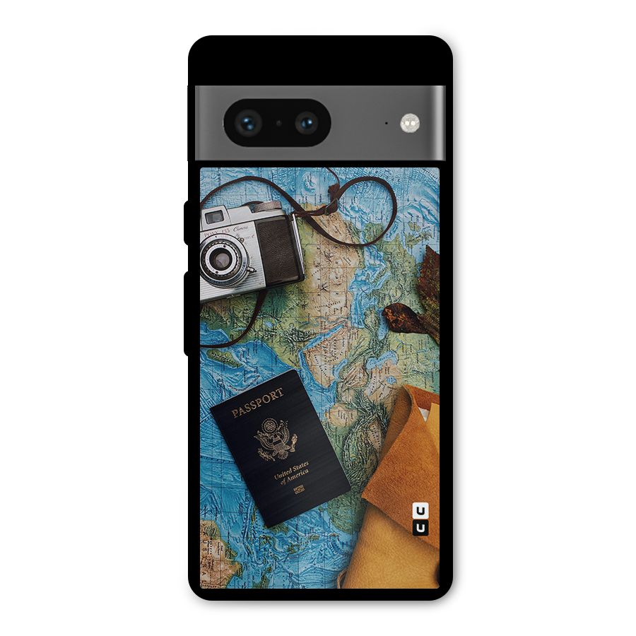 Travel Essentials Metal Back Case for Google Pixel 7
