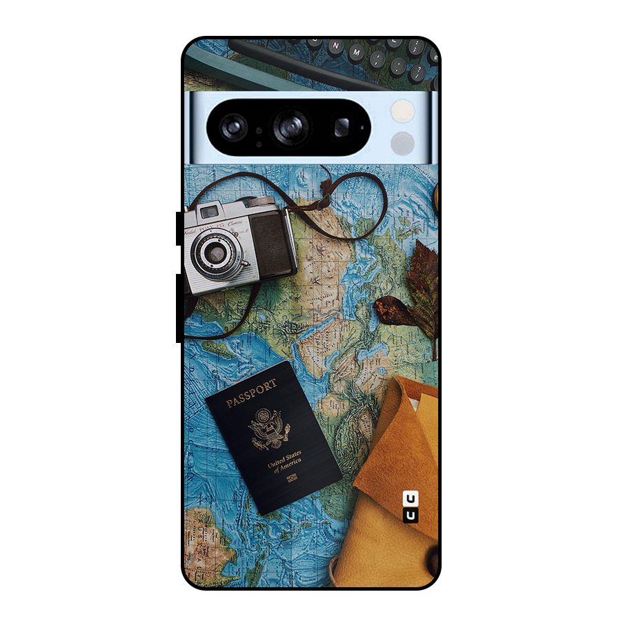 Travel Essentials Metal Back Case for Google Pixel 8 Pro