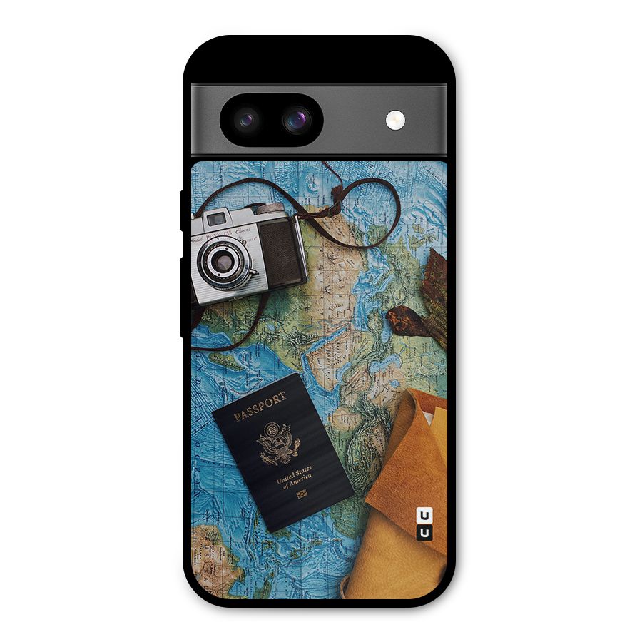 Travel Essentials Metal Back Case for Google Pixel 8a