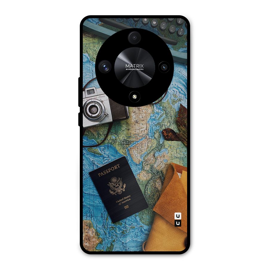 Travel Essentials Metal Back Case for Honor X9b