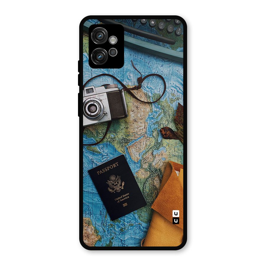 Travel Essentials Metal Back Case for Moto G32