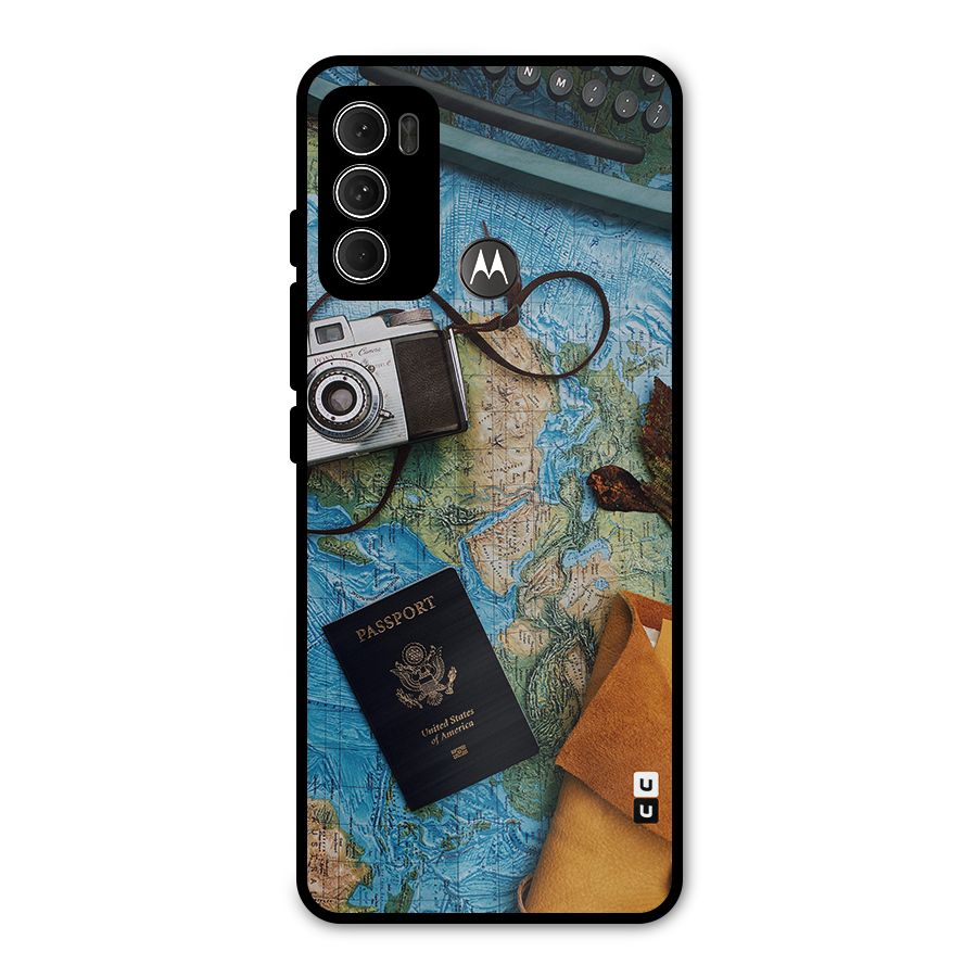 Travel Essentials Metal Back Case for Moto G60