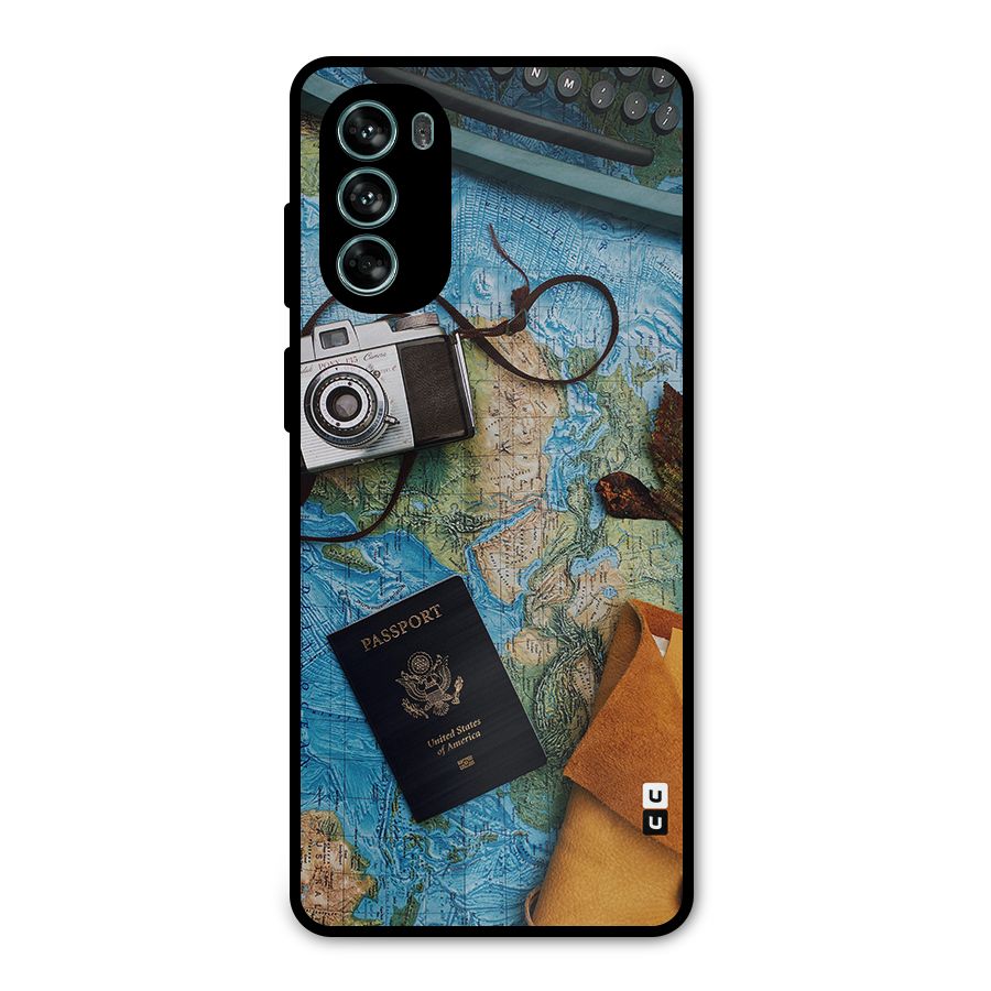 Travel Essentials Metal Back Case for Moto G62