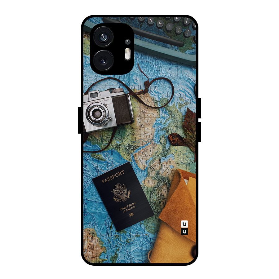 Travel Essentials Metal Back Case for Nothing Phone 2