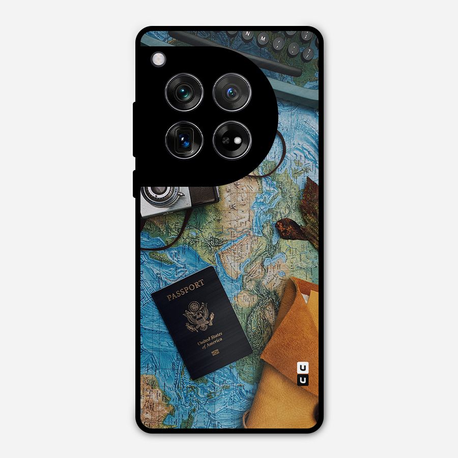Travel Essentials Metal Back Case for OnePlus 12