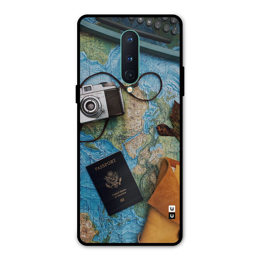 Travel Essentials Metal Back Case for OnePlus 8