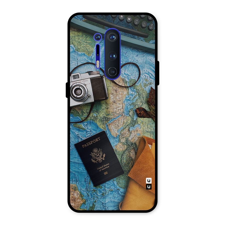 Travel Essentials Metal Back Case for OnePlus 8 Pro