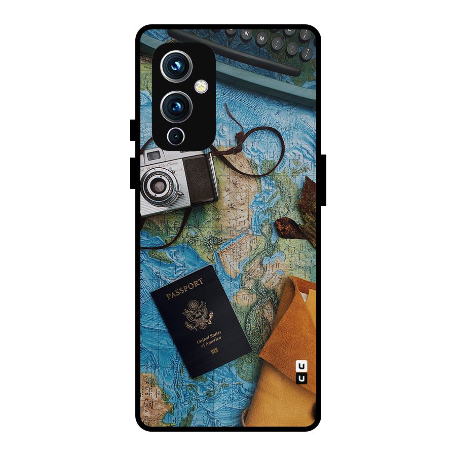 Travel Essentials Metal Back Case for OnePlus 9