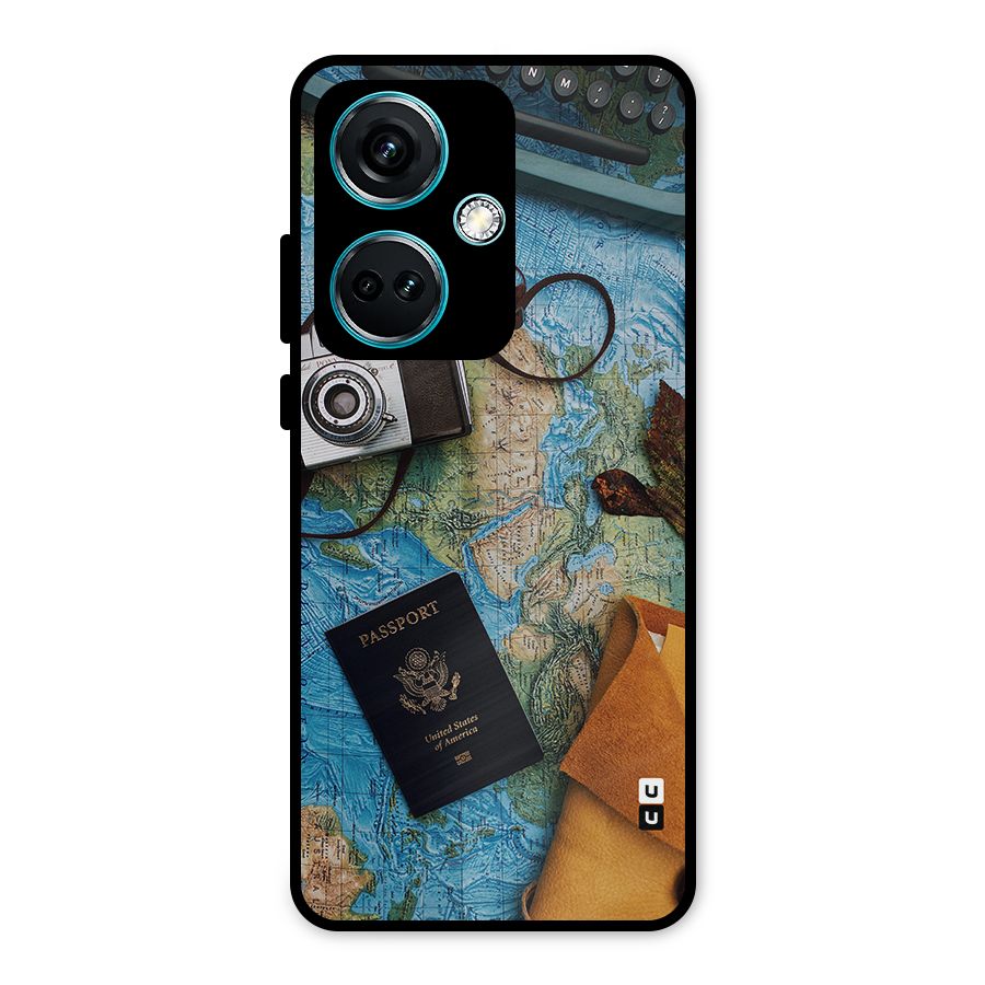 Travel Essentials Metal Back Case for OnePlus Nord CE 3 5G