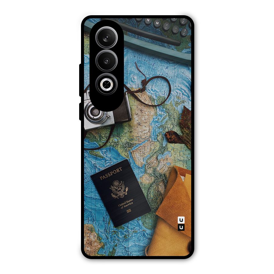 Travel Essentials Metal Back Case for OnePlus Nord CE4