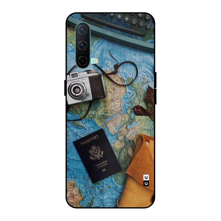 Travel Essentials Metal Back Case for OnePlus Nord CE 5G