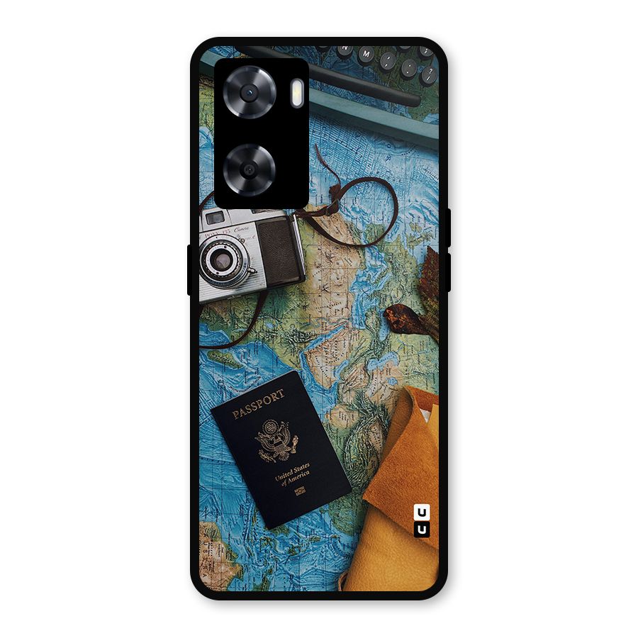 Travel Essentials Metal Back Case for OnePlus Nord N20 SE