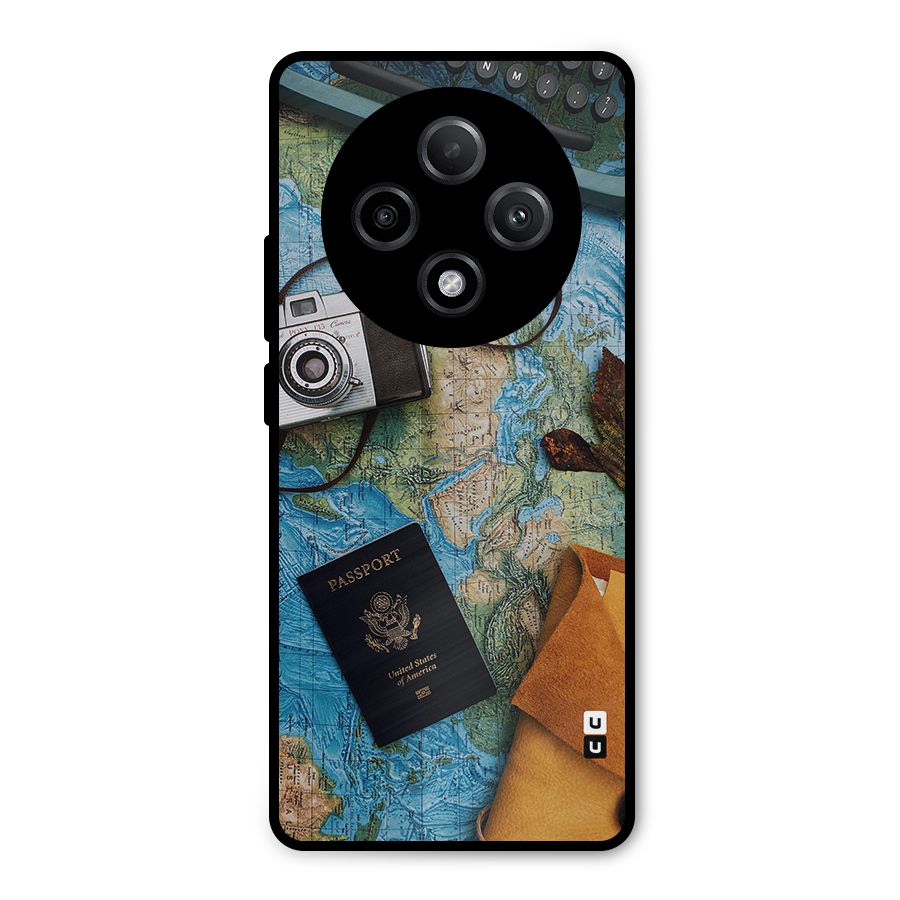 Travel Essentials Metal Back Case for Oppo F27 Pro Plus
