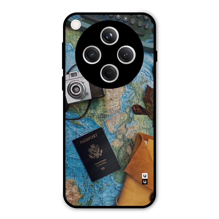 Travel Essentials Metal Back Case for Oppo Find X8