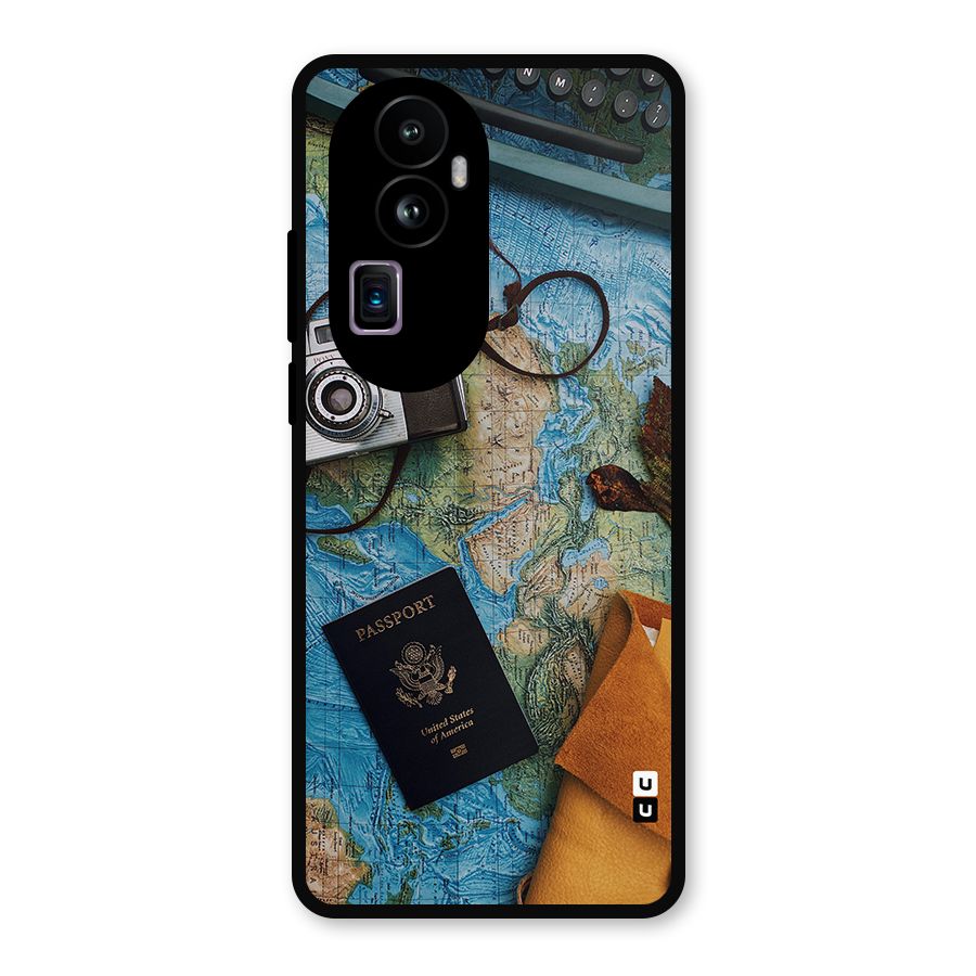 Travel Essentials Metal Back Case for Oppo Reno10 Pro Plus
