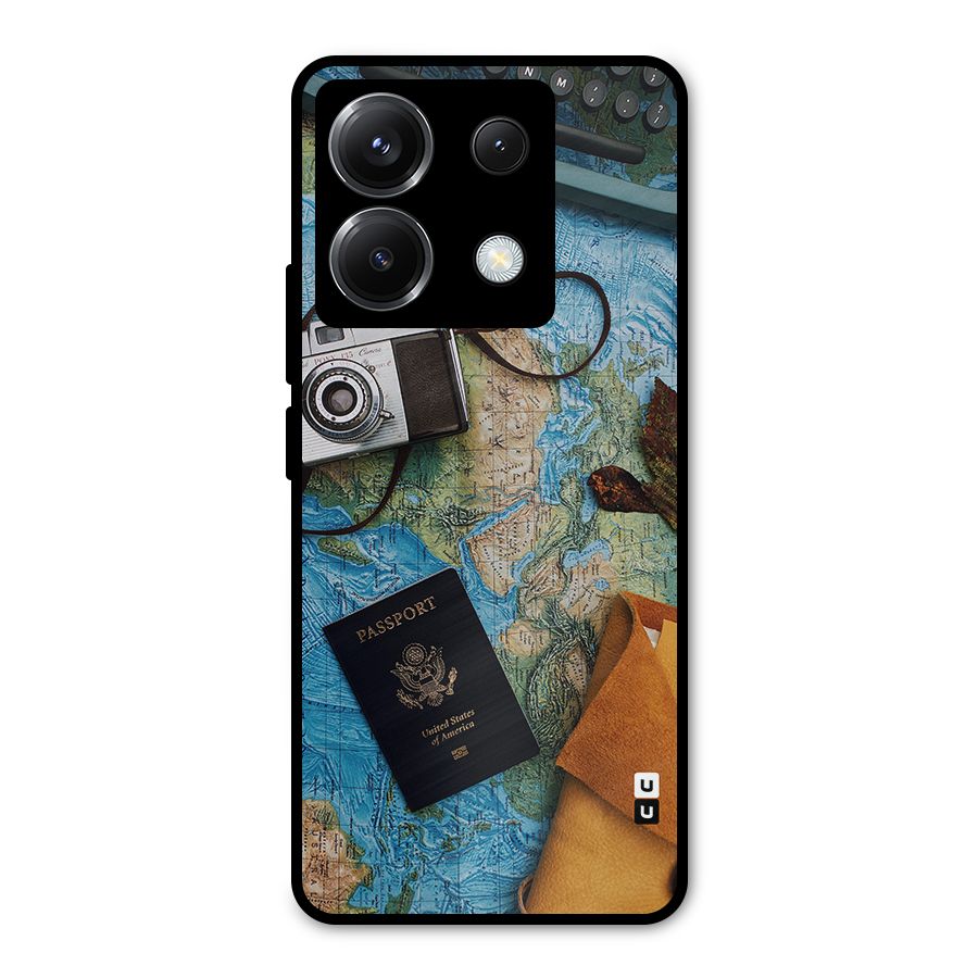 Travel Essentials Metal Back Case for Poco X6