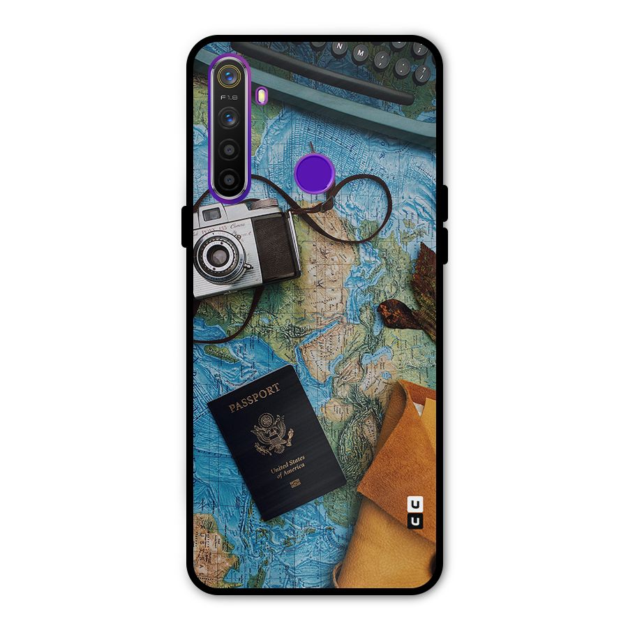 Travel Essentials Metal Back Case for Realme 5