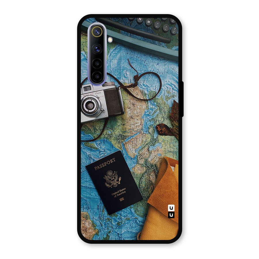 Travel Essentials Metal Back Case for Realme 6