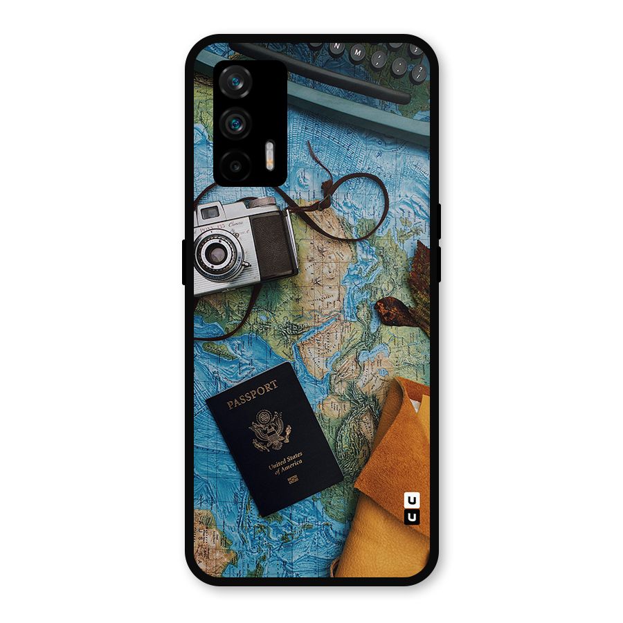 Travel Essentials Metal Back Case for Realme GT 5G