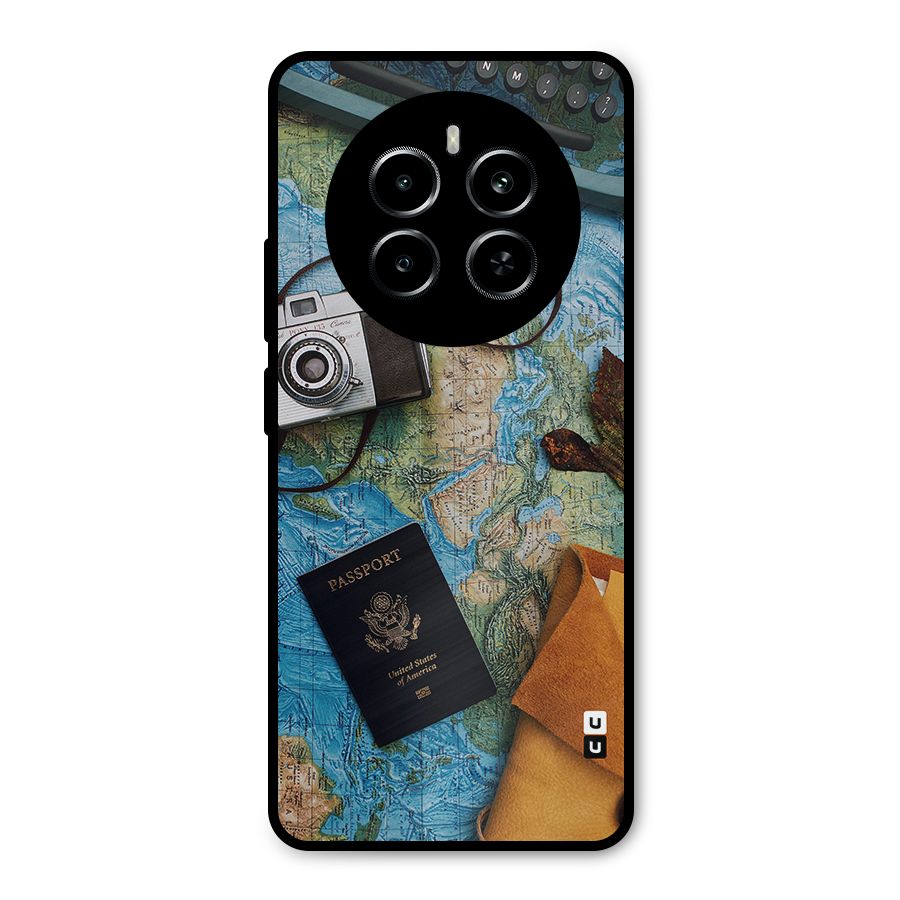 Travel Essentials Metal Back Case for Realme P1