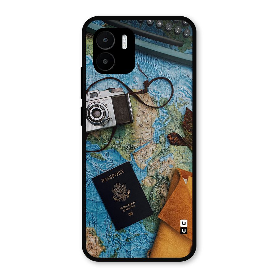 Travel Essentials Metal Back Case for Redmi A2