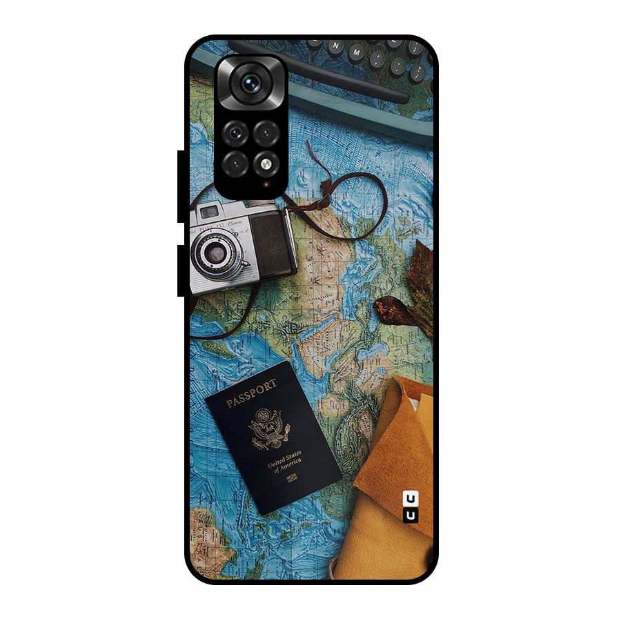 Travel Essentials Metal Back Case for Redmi Note 11 Pro