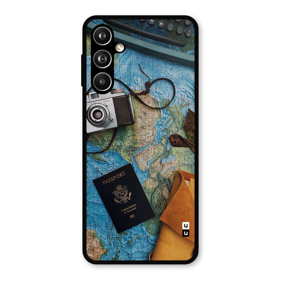 Travel Essentials Metal Back Case for Samsung Galaxy M54