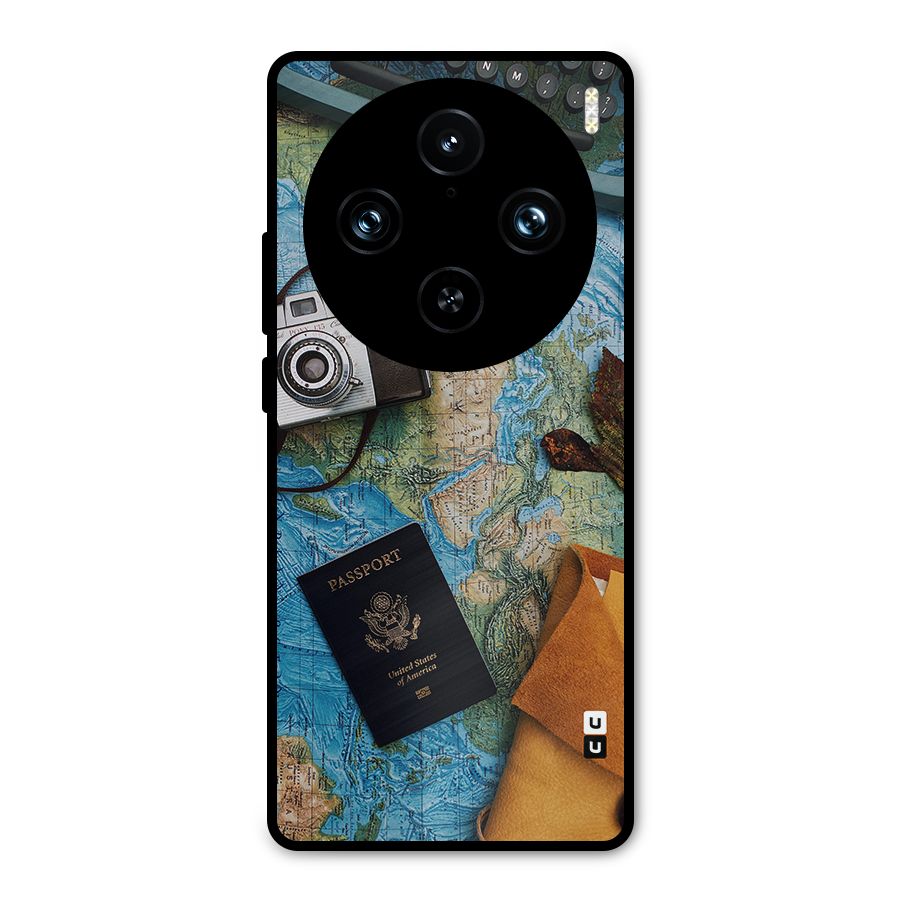 Travel Essentials Metal Back Case for Vivo X100 Pro