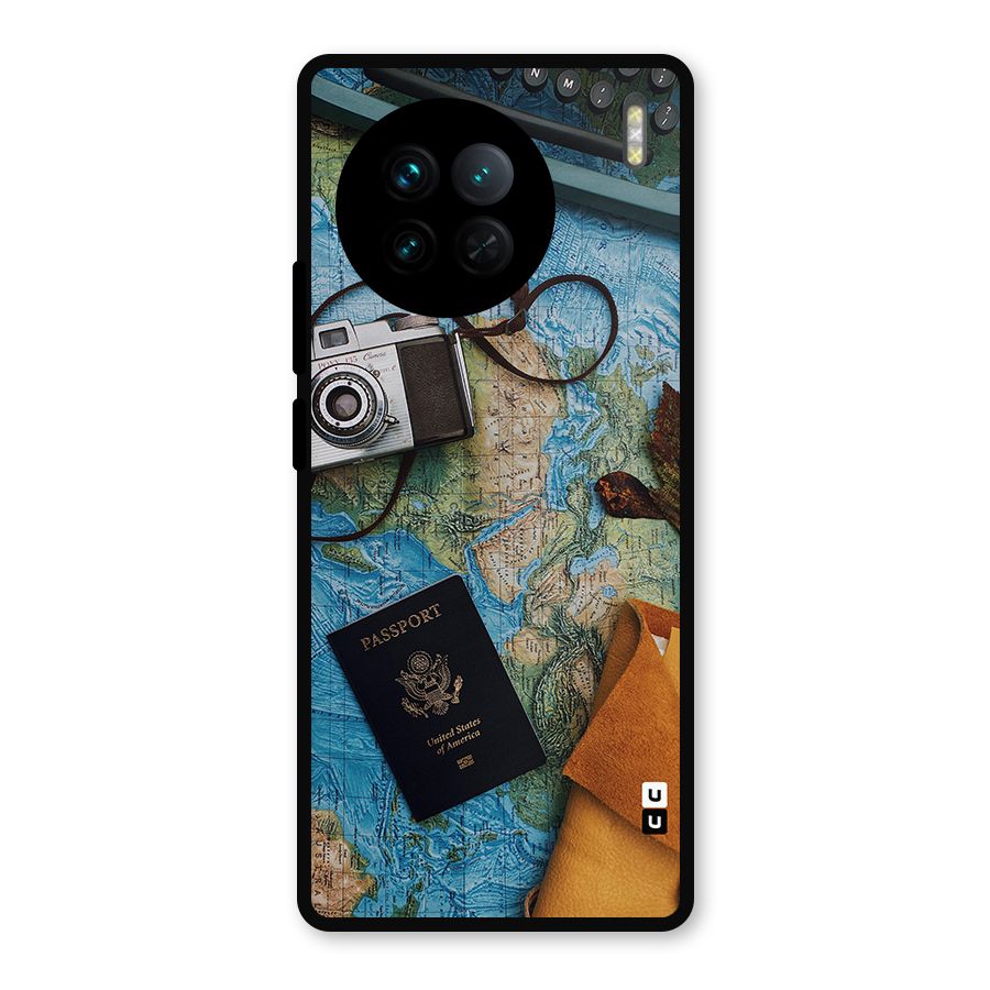 Travel Essentials Metal Back Case for Vivo X90