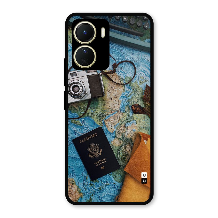 Travel Essentials Metal Back Case for Vivo Y16