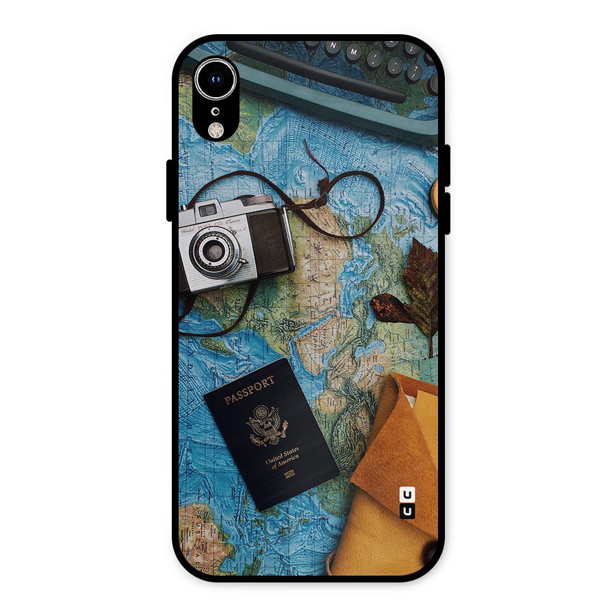 Travel Essentials Metal Back Case for iPhone XR