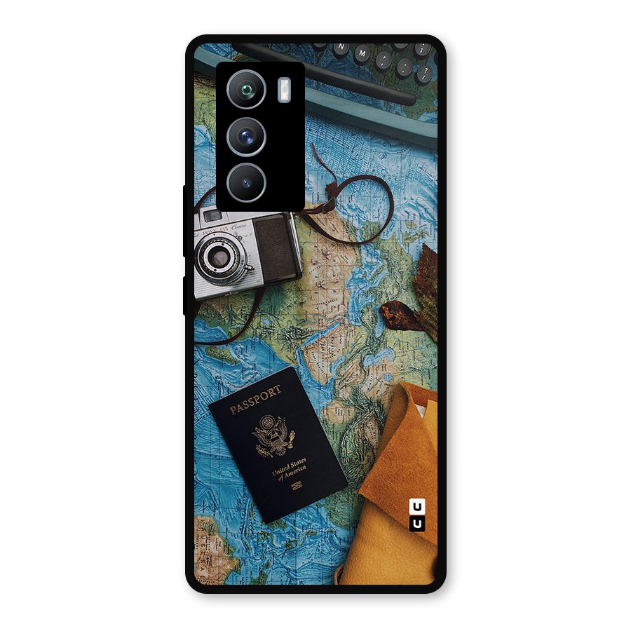 Travel Essentials Metal Back Case for iQOO 9 SE