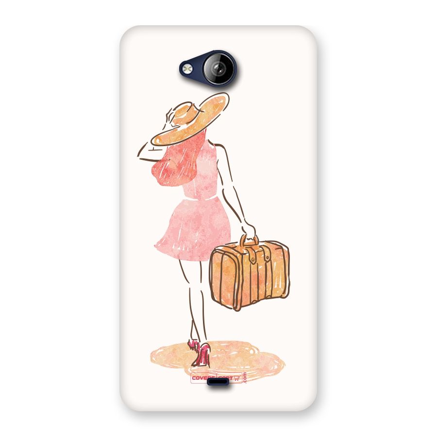 Travel Girl Back Case for Canvas Play Q355