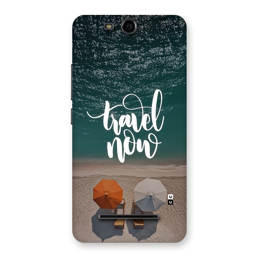 Travel Now Back Case for Canvas Juice 3 Q392