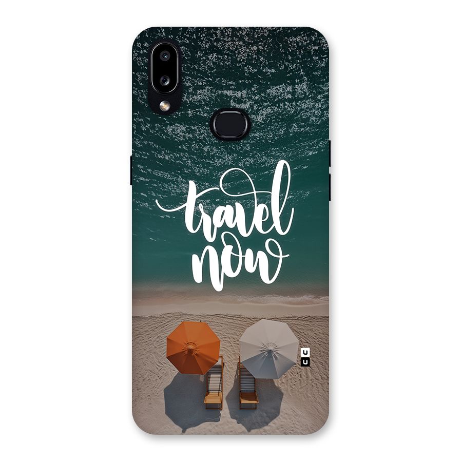 Travel Now Back Case for Galaxy A10s