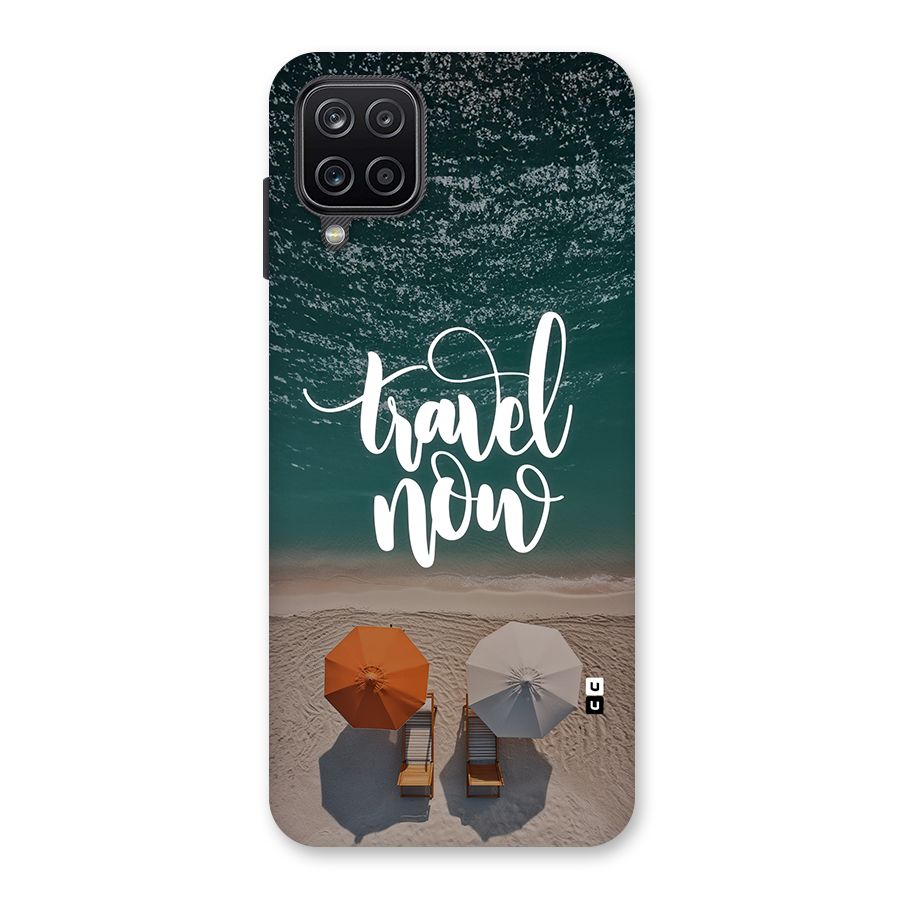 Travel Now Back Case for Galaxy A12