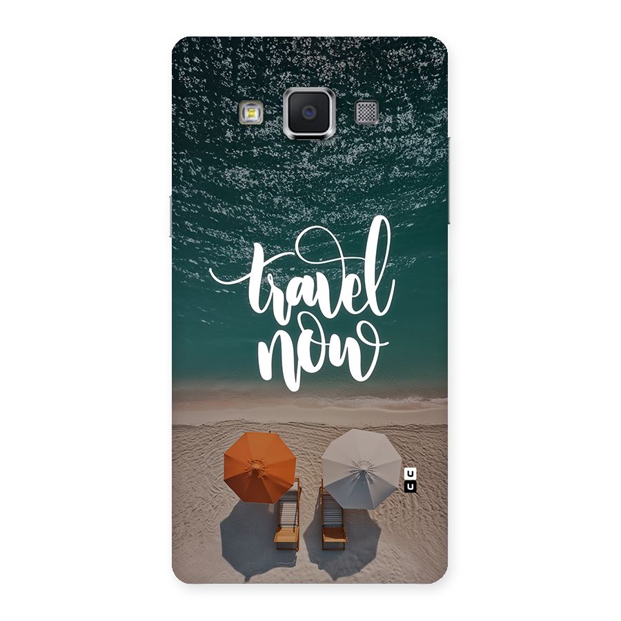 Travel Now Back Case for Galaxy A5