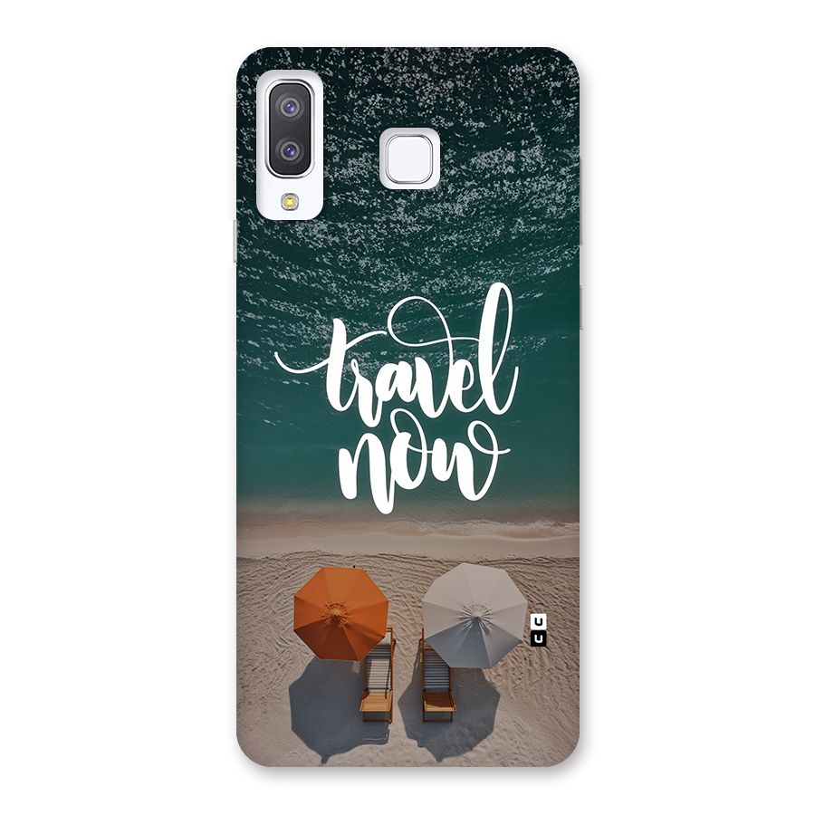 Travel Now Back Case for Galaxy A8 Star