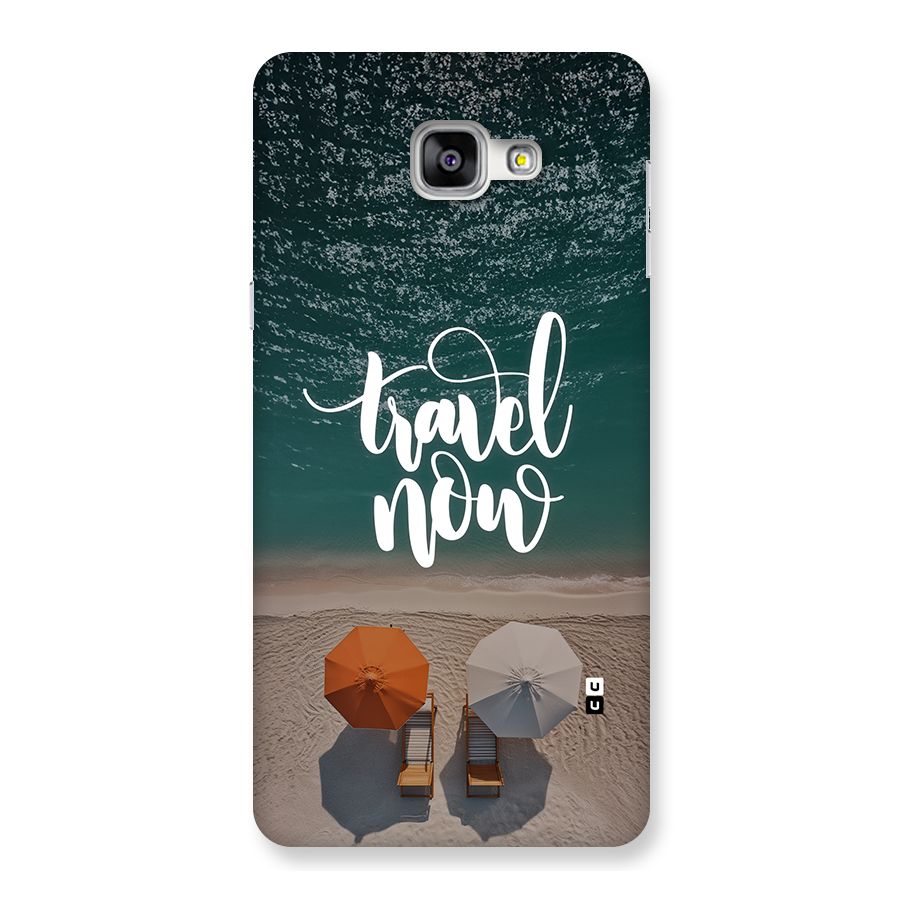 Travel Now Back Case for Galaxy A9