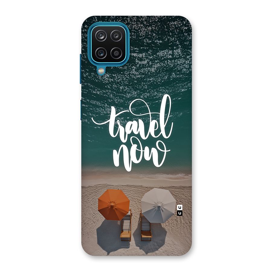 Travel Now Back Case for Galaxy F12