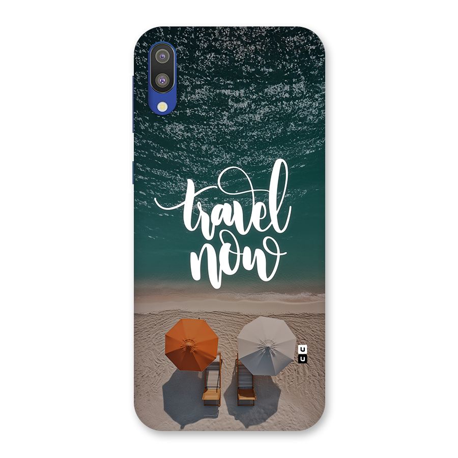 Travel Now Back Case for Galaxy M10