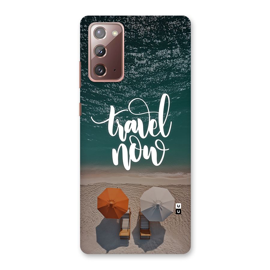 Travel Now Back Case for Galaxy Note 20