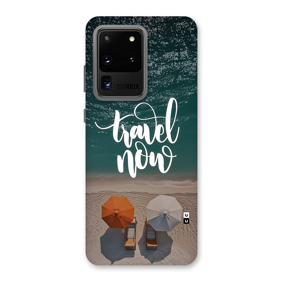 Travel Now Back Case for Galaxy S20 Ultra