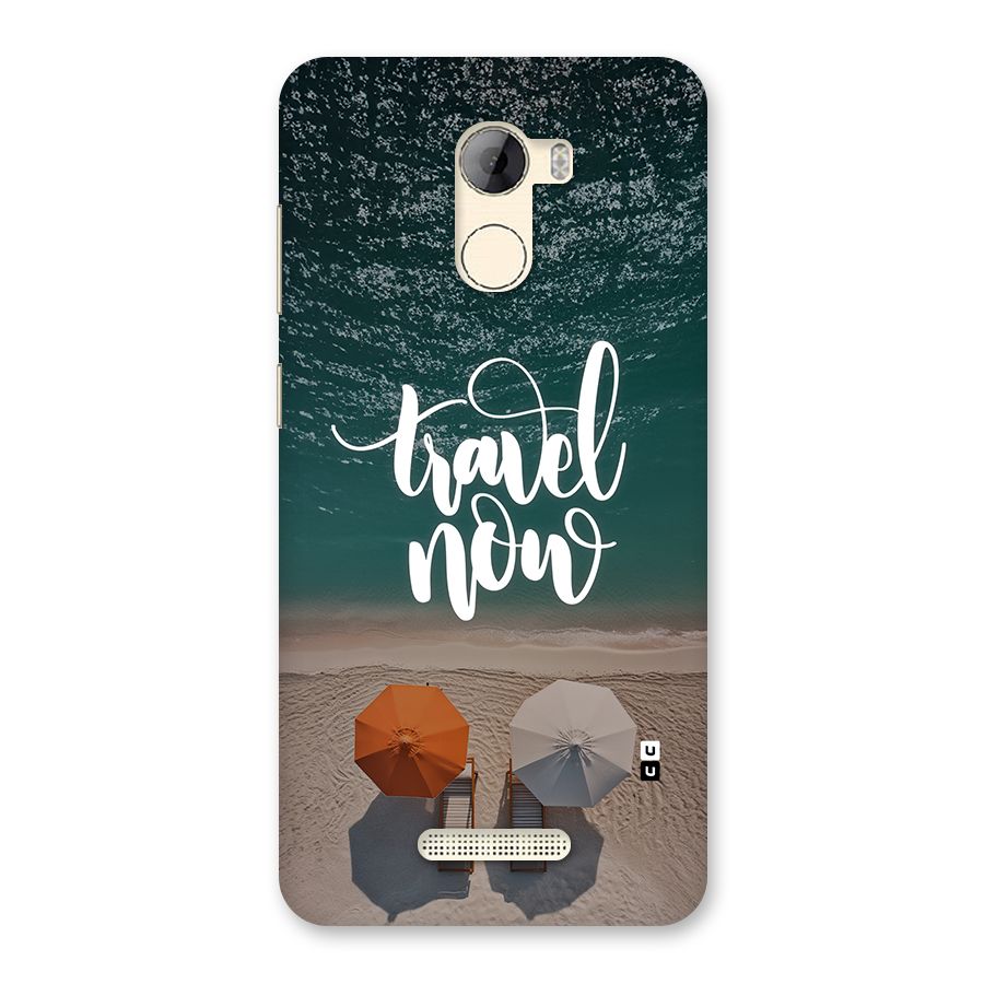 Travel Now Back Case for Gionee A1 LIte